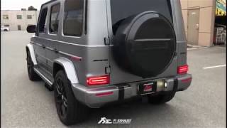 MercedesBenz AMG G63 W463a M176 Ultra Edition Fi EXHAUST Full System X MM Design [upl. by Vaios]