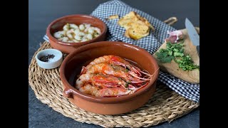 Receta de Gambas de Villajoyosa Al Ajillo l elblogdeceleste [upl. by Spencer]