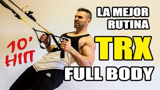 Rutina TRX FULL BODY  10 HIIT [upl. by Plumbo]