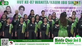 Istri yang teramat baik amp Allah besar  Paduan Suara WKI GMIM Yohanes Esandom SatuPuji Tuhan 🏅 [upl. by Atinhoj324]