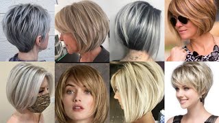 The Best Short HairCuts For Women 20232024Colored Short Hairstyles Unique Hair Color Ideas [upl. by Angadreme]