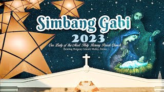 SIMBANG GABI 2023 Day 5 I Our Lady of the Most Holy Rosary Parish Church  BalabagMalay Aklan [upl. by Lorien]