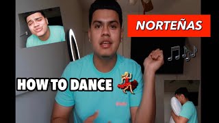 HOW TO DANCE NORTEÑAS Basic Steps [upl. by Jerol551]