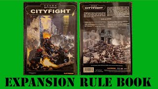 Codex City Fight supplementary rule book from back in 2001  Astra Militarum  Warhammer 40000 [upl. by Mala]