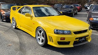 WE BUILT THE MOST OEM R34 SKYLINE EVER DEFINING OEM [upl. by Gurolinick]