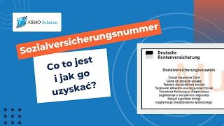 Sozialversicherungsnummer  co to jest i jak go uzyskać [upl. by Yendroc]