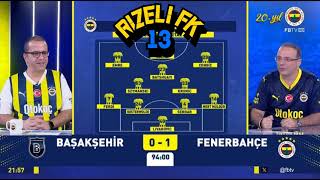 Başakşehir 01 Fenerbahçe FB TV GOL ANI 24 Ocak 2024 [upl. by Kcaj]