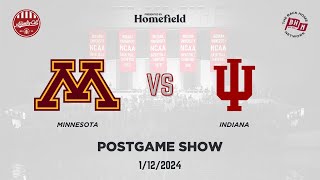 IUMinnesota Postgame Show 11224 [upl. by Doowrehs]