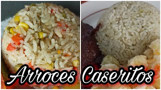 Dos deliciosos ARROCES FÁCILES de preparar para tus ALMUERZOS  Cocina Con Nelu [upl. by Eatnoid]