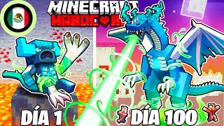 SOBREVIVÍ 100 DÍAS como un WARDEN CAMBIA FORMA en MINECRAFT HARDCORE [upl. by Druci]