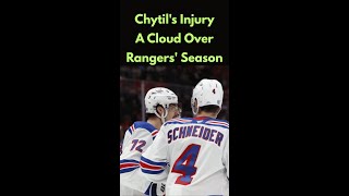 Chytils Injury A Cloud Over Rangers Season NHL Rangers FilipChytil hockey concussions sports [upl. by Aem]