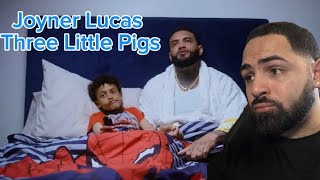 Joyner Lucas  quotThree Little Pigsquot Official Music Video the real 3 little pigs Reaction [upl. by Sonia]