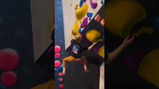 Amazing Move by Climber 🤯 climbing bouldering shorts [upl. by Zoellick]