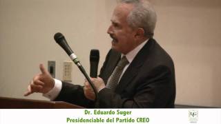 UVG HOY  Dr Eduardo Suger 1  Conferencia [upl. by Ayotan546]