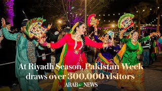 At Riyadh Season Pakistan Week draws visitors to art music and cultural activities [upl. by Ekalb]