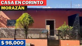 Se Vende Casa en CORINTO en MORAZÁN  El Salvador [upl. by Robbin104]