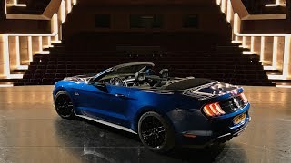 ANWB Test Ford Mustang 2018 STILTE IN DE ZAAL [upl. by Bayly]