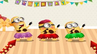 Minions Happy Birthday Happy Birthday Song Funny For Kids YouTube 2 [upl. by Ahsal294]