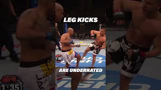 Leg Kicks are Underrated mma ufc [upl. by Vez]