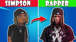 Guess The Rapper By Simpson Version🧞‍♂️  Can You Guess All  HARD VERSION  Rap Quiz 2023 [upl. by Yelnikcm]