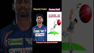 Fastest Bowler In IPL shorts fastbowler viral [upl. by Irreg453]