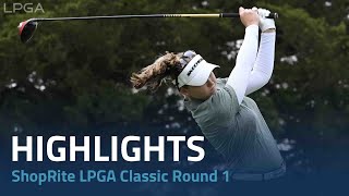 Round One Highlights  2023 ShopRite LPGA Classic [upl. by Hach747]