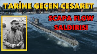 Scapa flow saldırısı ve Royal Oakun batırılışı tarih history [upl. by Klinges547]