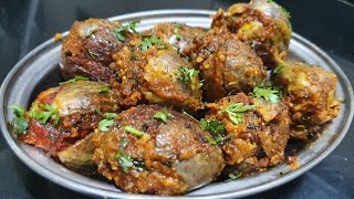 Bharli Vangi recipe  चमचमीत चवदार भरली वांगी by deeps kitchen marathi [upl. by Camfort339]