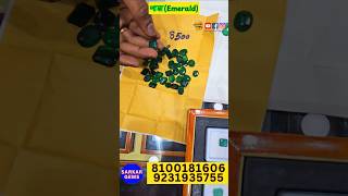 Kolkata Gemstone Market  Get 20 discount On Original Panna Gemstone emerald shorts gemstone [upl. by Signe]