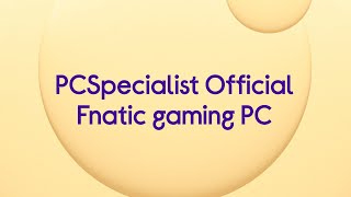 PC Specialist Official Fnatic Gaming PC  AMD Ryzen 5 2 TB HDD amp 500 GB SSD  Product Overview [upl. by Benedick]