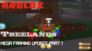 Roblox TreeLands UPDATE GAMEPLAY PART 1 Farming Codes and Vehicles [upl. by Hilliard338]