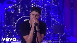 J Cole  Power Trip Live on Letterman [upl. by Arihsat]