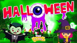 🎃 Happy Halloween with Tot Drills  2024 New Songs  Nursery Rhymes for Kids [upl. by Aivirt]