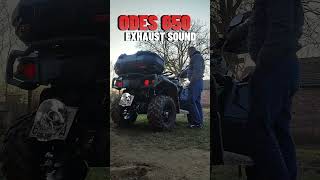 odes 650 exhaust sound  shorts [upl. by Suertemed387]