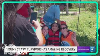 Wimauma teen lone survivor in family trip crash continues recovery [upl. by Roldan449]