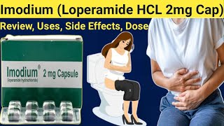 Loperamide Hydrochloride capsule 2 mg uses  Review Imodium Capsule 2mg in Hindi  Uses Side Effect [upl. by Nirrej808]