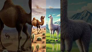 The Hybrid CamelLlama Nightmare has Arrived shorts viral ai animals [upl. by Nollaf]