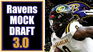 BALTIMORE RAVENS MOCK DRAFT 30 [upl. by Nur984]