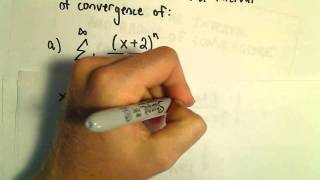 Interval and Radius of Convergence for a Series Ex 4 [upl. by Nospmis]