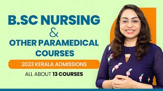 Best paramedical courses after 12th in Malayalam  2023 Kerala Paramedical Admission  BSc Nursing [upl. by Isbel]