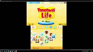 3DS Home Screen With Setup Citra citra emulator 3ds [upl. by Nileak]