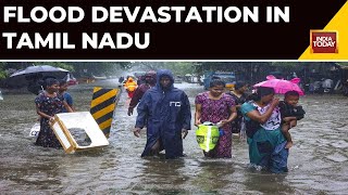 Watch Devastating Tamil Nadu Floods As Rain Pounds South TN [upl. by Vandyke]