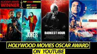 Best oscar winning movies of all time 2017 2019  Episode 24 🎬quotjoker bladerunnerblacklotus [upl. by Adlai]