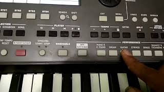 cara menyimpan voice di performance korg pa600 [upl. by Wilt120]