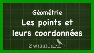 Géométrie  Les points et leurs coordonnées [upl. by Certie61]