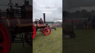 Amazing Steam Powered Tractortrain trainvideo locomotive shorts shortsvideo [upl. by Brufsky]