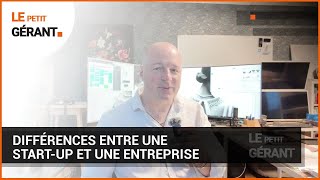 Différences entre une Startup et une entreprise [upl. by Yakcm150]