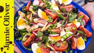 Simple Salad Nicoise  French Guy Cooking [upl. by Lenrad530]