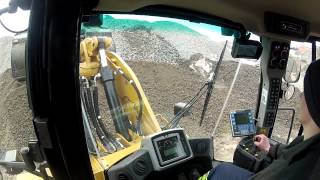 New Cat 980K Cabview Go Pro HD Hero2 [upl. by Eisac396]