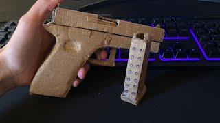 Cardboard Glock17 Tutorial [upl. by Ja854]